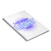 光輝く信仰のノート ノートブック (右側)