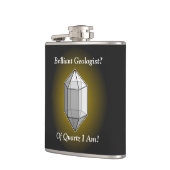 光輝地質学者クォーツ・プン フラスク (左)