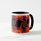 光輝性フラクタル マグカップ (正面右)