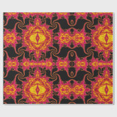 光輝性フラクタル ラッピングペーパー (フラット)