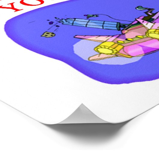 光速度 ポスター (角)