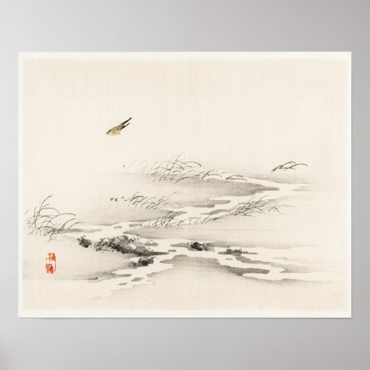 光野楳嶺の風景(1844年~1895年) ポスター (正面)