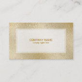 光金ゴールドきらめく虹色のテクスチャ 名刺 (正面)