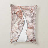 光金ゴールド大理石酸銀グリッター釉薬 アクセントクッション (裏面(縦))