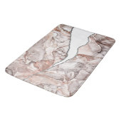 光金ゴールド大理石酸銀グリッター釉薬 バスマット (アングル)