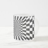 光錯覚変光板トンネル フロストグラスマグカップ (正面右)