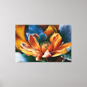 光開花 キャンバスプリント (正面)