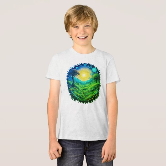 光電気パルス トライブレンドＴシャツ (正面全面)