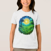 光電気パルス トライブレンドＴシャツ (正面)