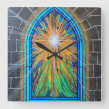 光3教会のステンドグラス窓