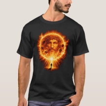 光。太陽。Tシャツ