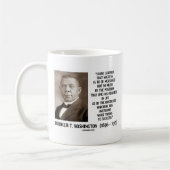 克服されるブッカーT.ワシントン州の障害は成功します コーヒーマグカップ (左)