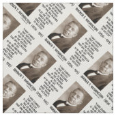 克服されるブッカーT.ワシントン州の障害は成功します ファブリック (見本)