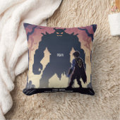 克服するには開始を押す クッション (ブランケット)