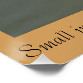 克服する決定 – 20"x 20"ポスター ポスター (コーナー)