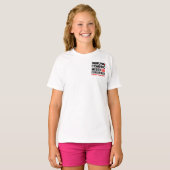 免疫不全の危険性が高い場合は、後でお待ちください Tシャツ (正面フル)