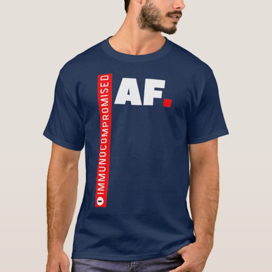 免疫不全の Tシャツ (正面)