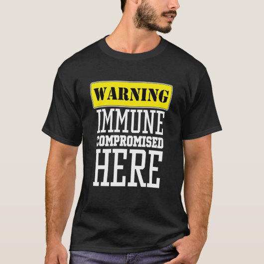 免疫不全免疫不全症1 Tシャツ (正面)