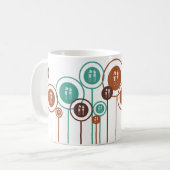 免疫学のデイジー コーヒーマグカップ (正面左)