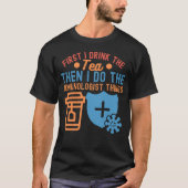 免疫学の引用3、免疫学の科学者 Tシャツ (正面)