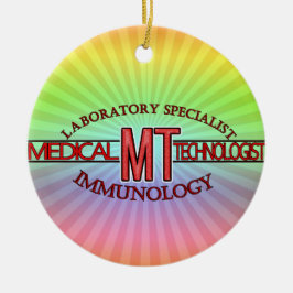 免疫学専門医MT医療技術者 セラミックオーナメント