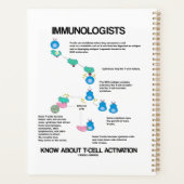 免疫学者がT細胞の活性化を知る プランナー手帳 (裏面)