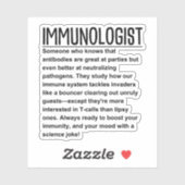 免疫学者 シール (シート)