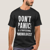 免疫学者 Tシャツ (正面)