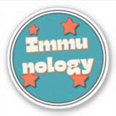 免疫学 シール (正面)