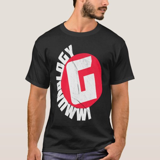 免疫学G免疫学 Tシャツ (正面)