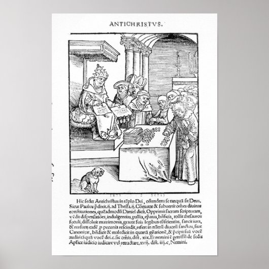 免罪売り教皇 ポスター (正面)