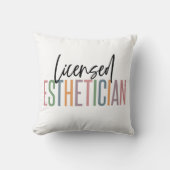 免許エステティシャン美容師美容師 クッション (正面)