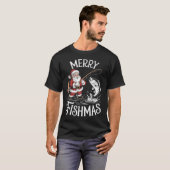 免許証を持った魚 Tシャツ (正面フル)