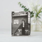 免許証写真スタジオ 1934年 ポストカード (スタンド正面)