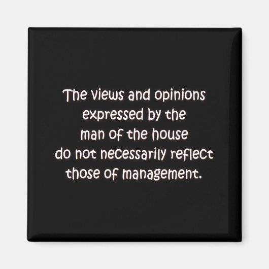 免責事項マグネット マグネット (正面)