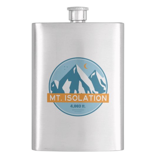 免震ニューハンプシャースターズムーン フラスク (正面)