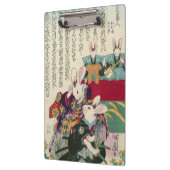 兎の歌舞伎役者,芳藤うさぎの役者,吉藤,浮世絵 クリップボード (左)