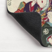 兎の歌舞伎役者, 芳藤 Actors of Rabbit, Yoshifuji, Ukiyo-e マウスパッド (コーナー)