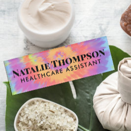 児童ナース助産師病院可愛い絞り染め 名札