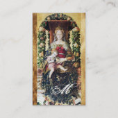 児童モノグラム分与ヴァージン 名刺 (裏面)