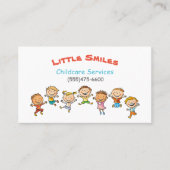 児童保育事業 名刺 (正面)