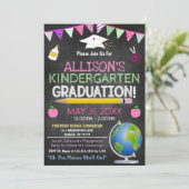 児童卒業式招待状 招待状 (スタンド正面)