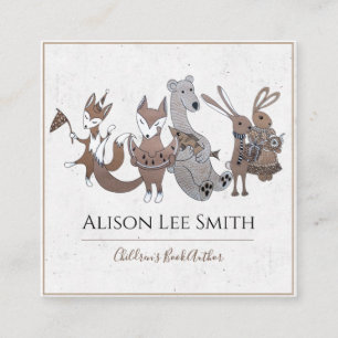 児童書作家 スクエア名刺