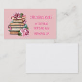 児童書児童書店・おもちゃバス 名刺 (正面/裏面)