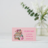 児童書児童書店・おもちゃバス 名刺 (スタンド正面)