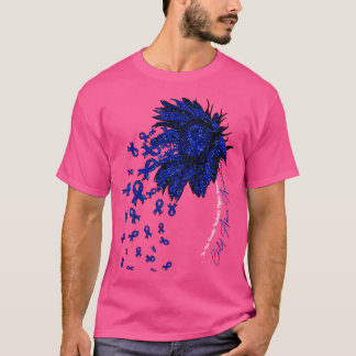 児童虐待認識度ヒマワリ誰も戦わない Tシャツ