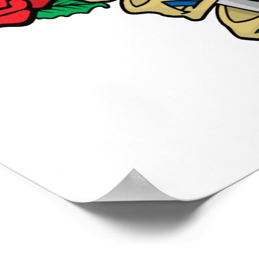 児童虐待防止ダガー ポスター (角)