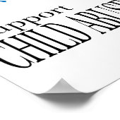 児童虐待防止ツリー ポスター (角)