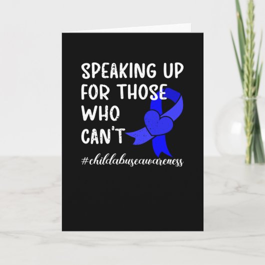 児童虐待防止月児童虐待認識度 カード (正面)