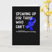 児童虐待防止月児童虐待認識度 カード (黄色い花)